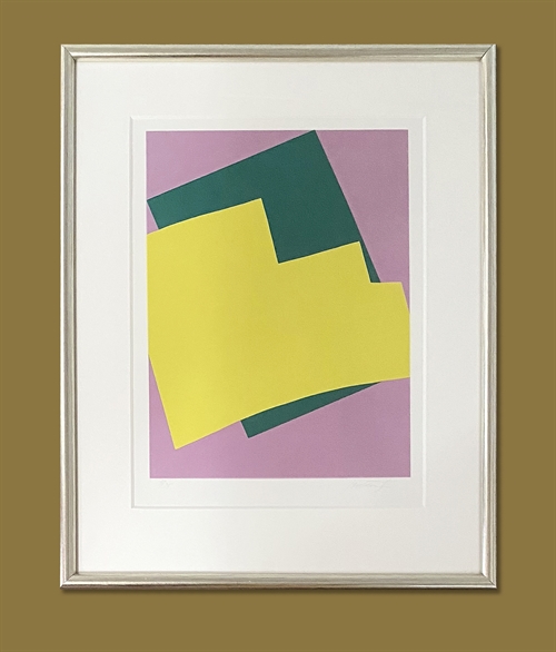 Signeret kunsttryk af Richard Mortensen